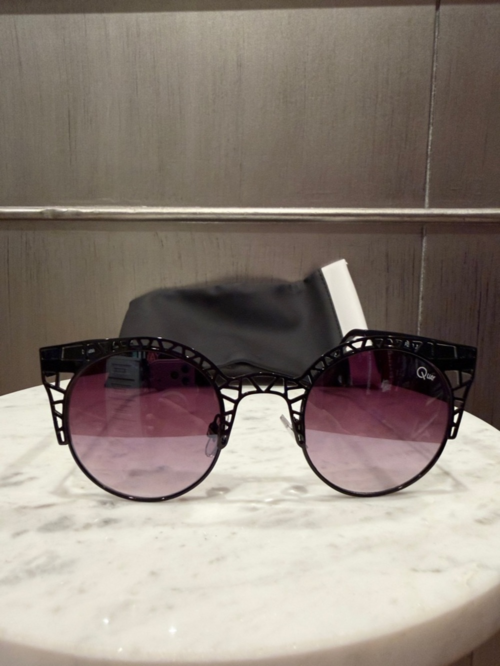 Quay Australia Black Sunglasses